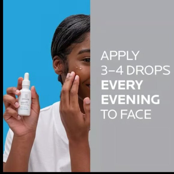 La Roche-Posay Glycolic B5 Serum Dark Spot Corrector 1oz Mela-D Pigment Control - Picture 6 of 7